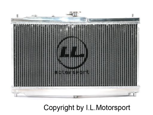 MX-5 Performance Aluminium Wasserkühler Geflechtstärke 50mm I.L.Motorsport